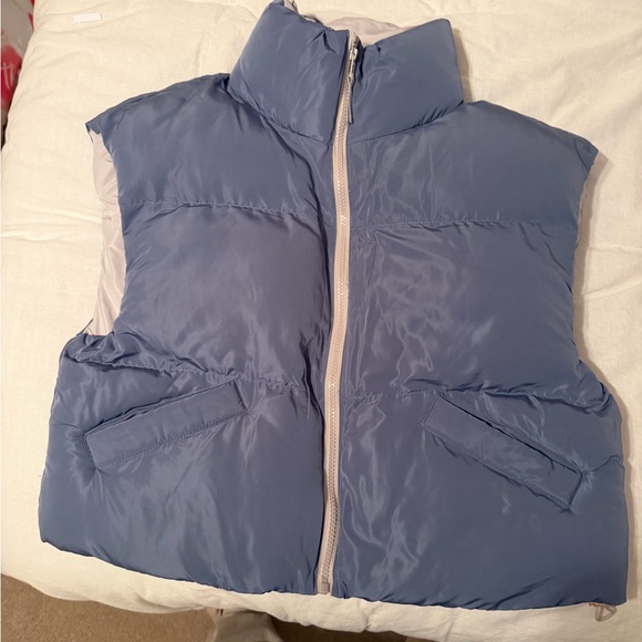 Blue Puffer Jacket - Picture 2 of 3